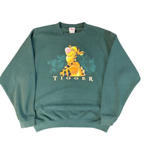 Load image into Gallery viewer, 90’s Disney Tigger Green Crewneck
