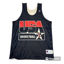 Load image into Gallery viewer, 90&#39;s Champion USA Basketball Jersey
