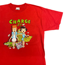 Load image into Gallery viewer, 2000 The Flintstones “Charge It” T-shirt
