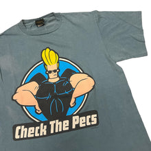 Load image into Gallery viewer, 1998 Cartoon Network Johnny Bravo &quot;Check The Pecs&quot; T-shirt
