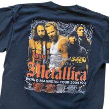 Load image into Gallery viewer, 2008 Metallica World Magnet Tour T-shirt
