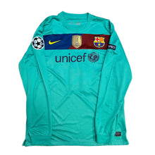 Load image into Gallery viewer, Nike FC Barcelona Lionel Messi Long Sleeve Jersey FCB Argentina Away 2010-2011
