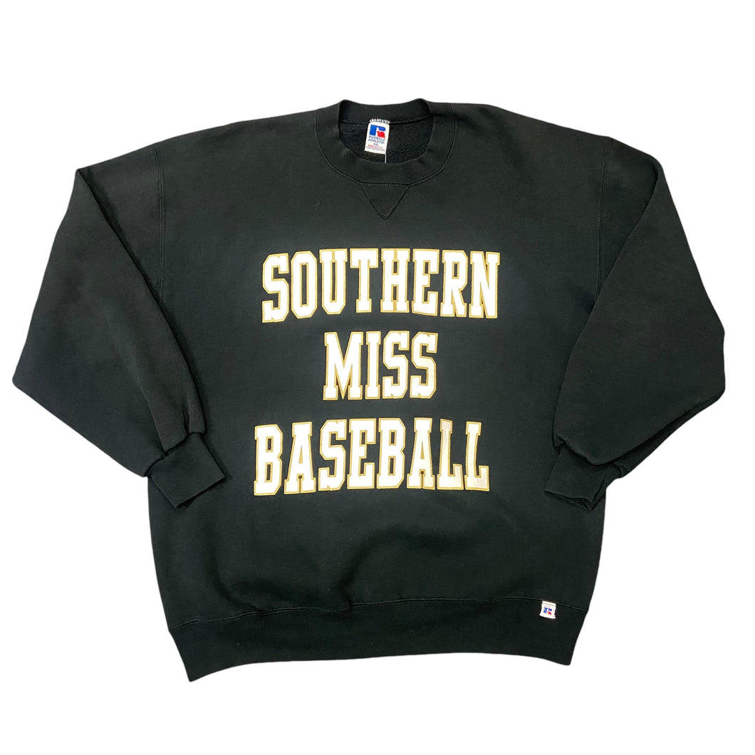 90's Southern Miss Baseball Russell Crewneck