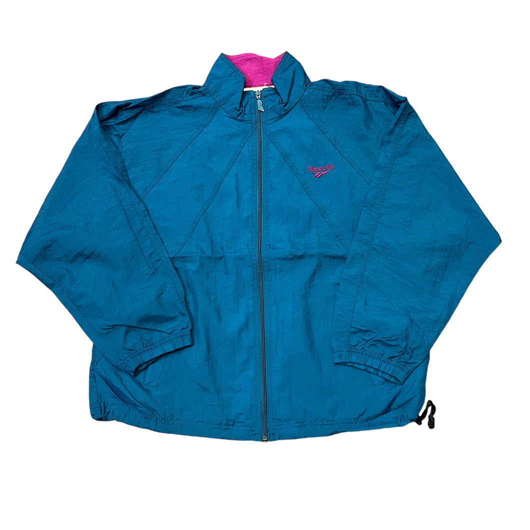 90's Reebok Turquoise Windbreaker