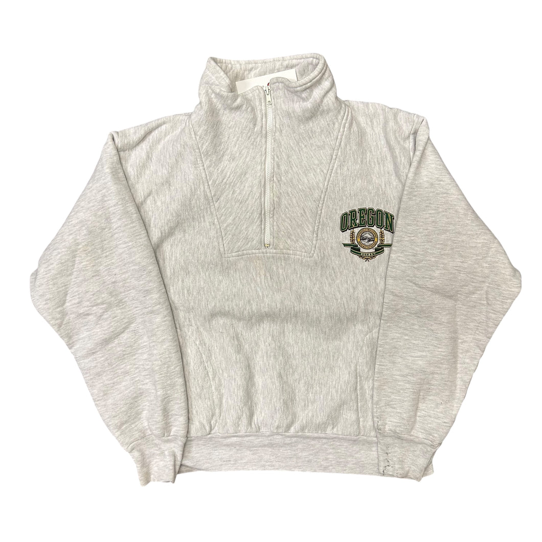 90's Oregon Ducks Quarter zip