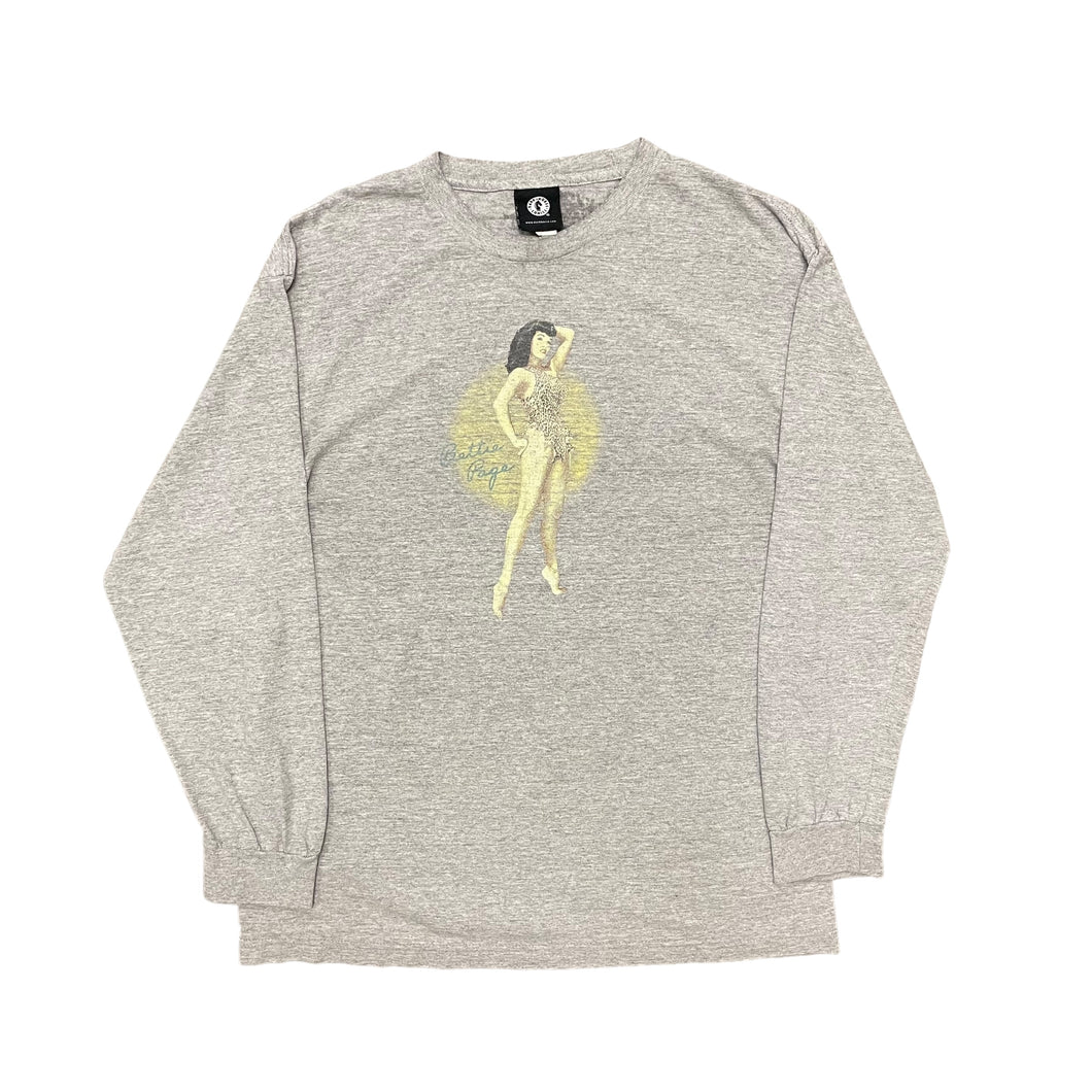 Y2K Betty Page Longsleeve T-shirt