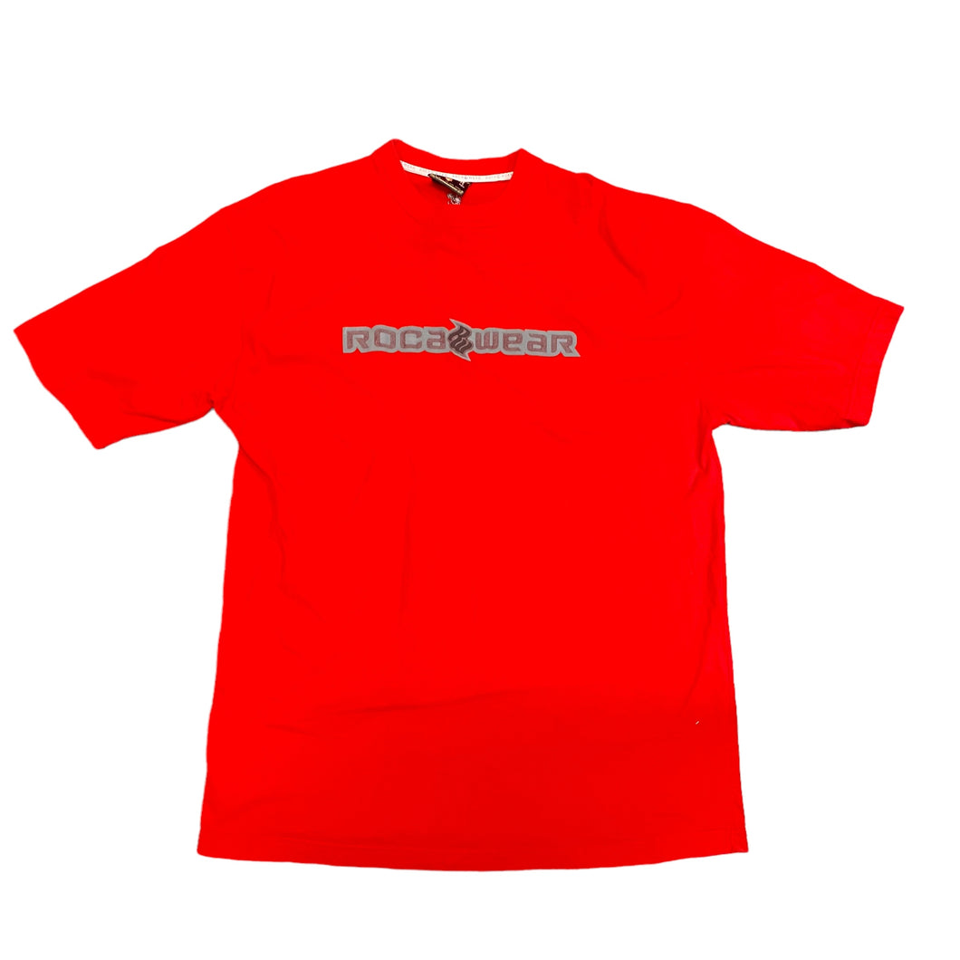 Y2K Rocawear Logo Red T-shirt