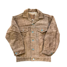 Load image into Gallery viewer, 1990 GAP Suede Kids Jacket
