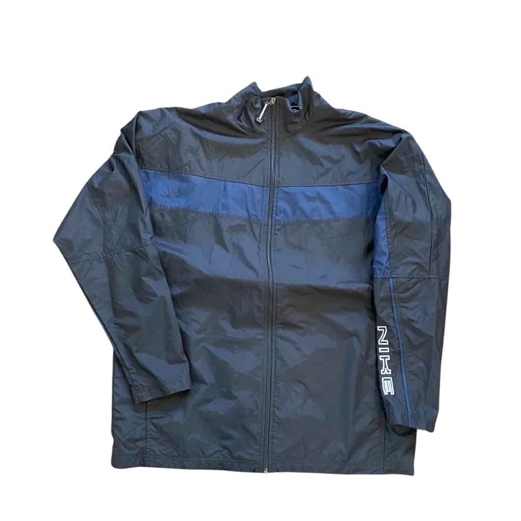 Y2k Nike Sleeve Spellout Windbreaker