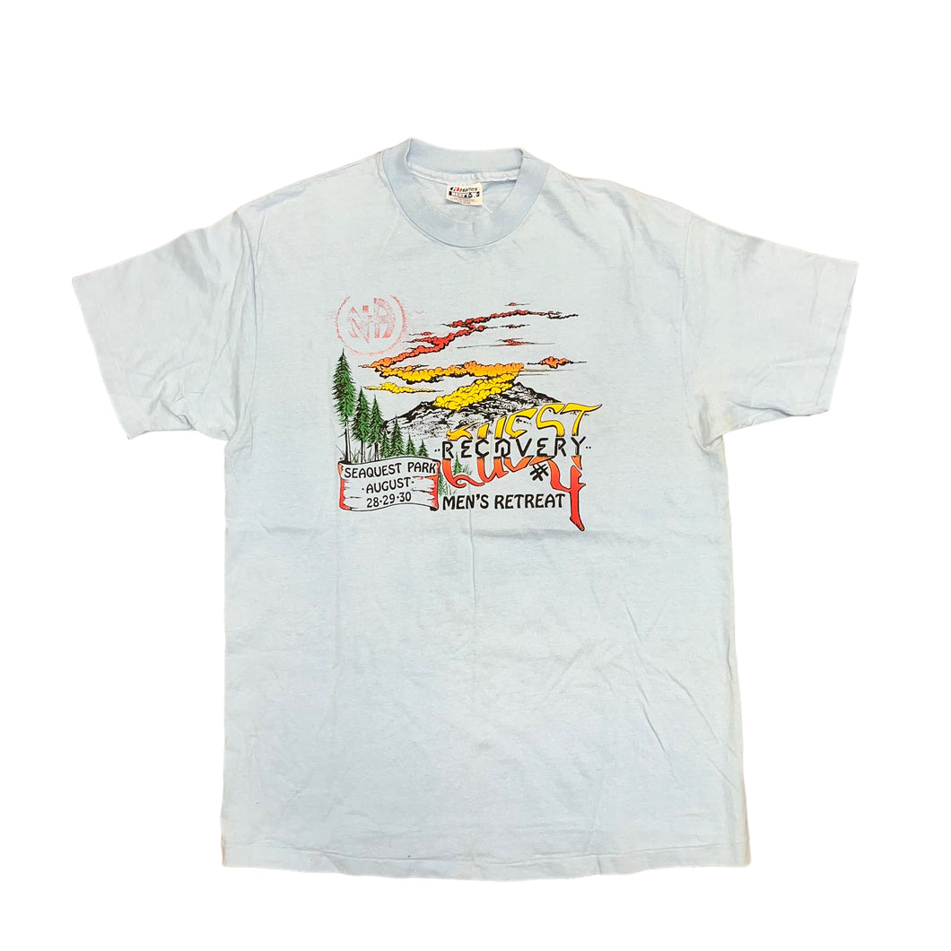 80-90's Seaquest Park Mens Retreat T-shirt