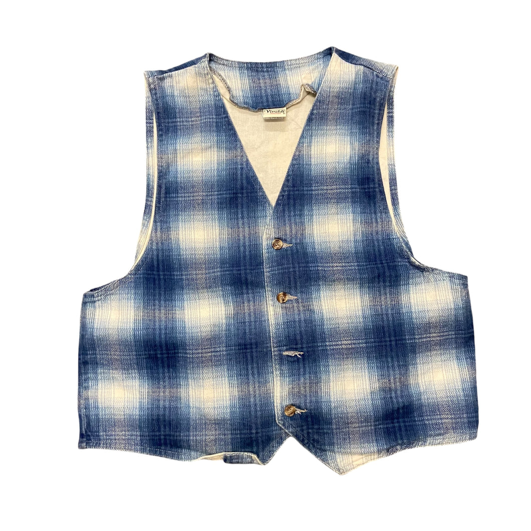 Vintage Vivaldi Plaid Vest