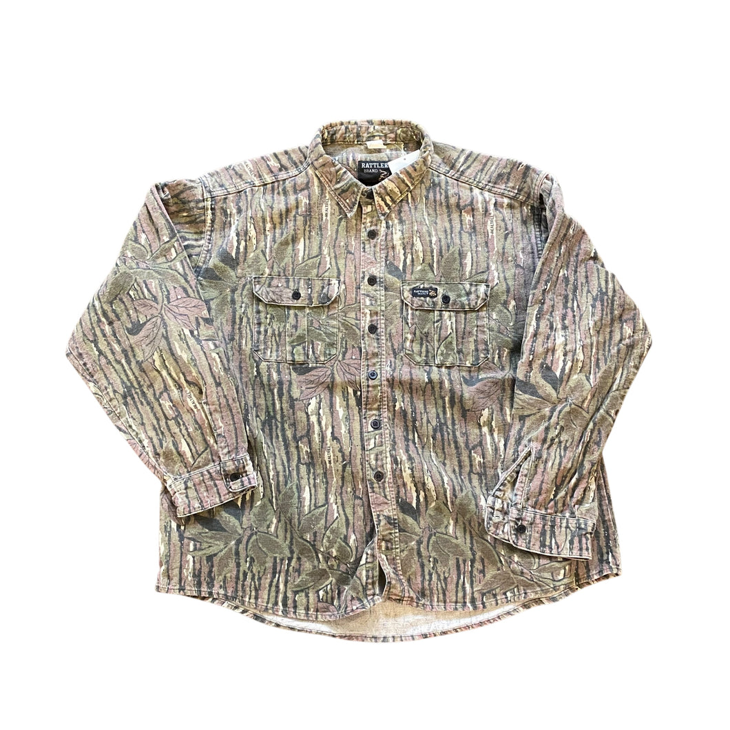 90’s Rattlers Brand Camouflage Shirt