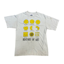 Load image into Gallery viewer, 1991 History Of Art Smiley Face T-Shirt
