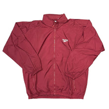 Load image into Gallery viewer, 90’s Burgundy Reebok Windbreaker
