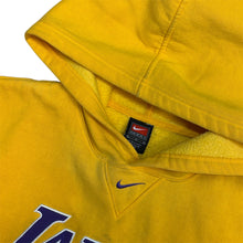 Load image into Gallery viewer, 2000s Nike LA Lakers Center Swoosh Hoodie
