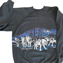 Load image into Gallery viewer, 80s Wolf Nature Crewneck
