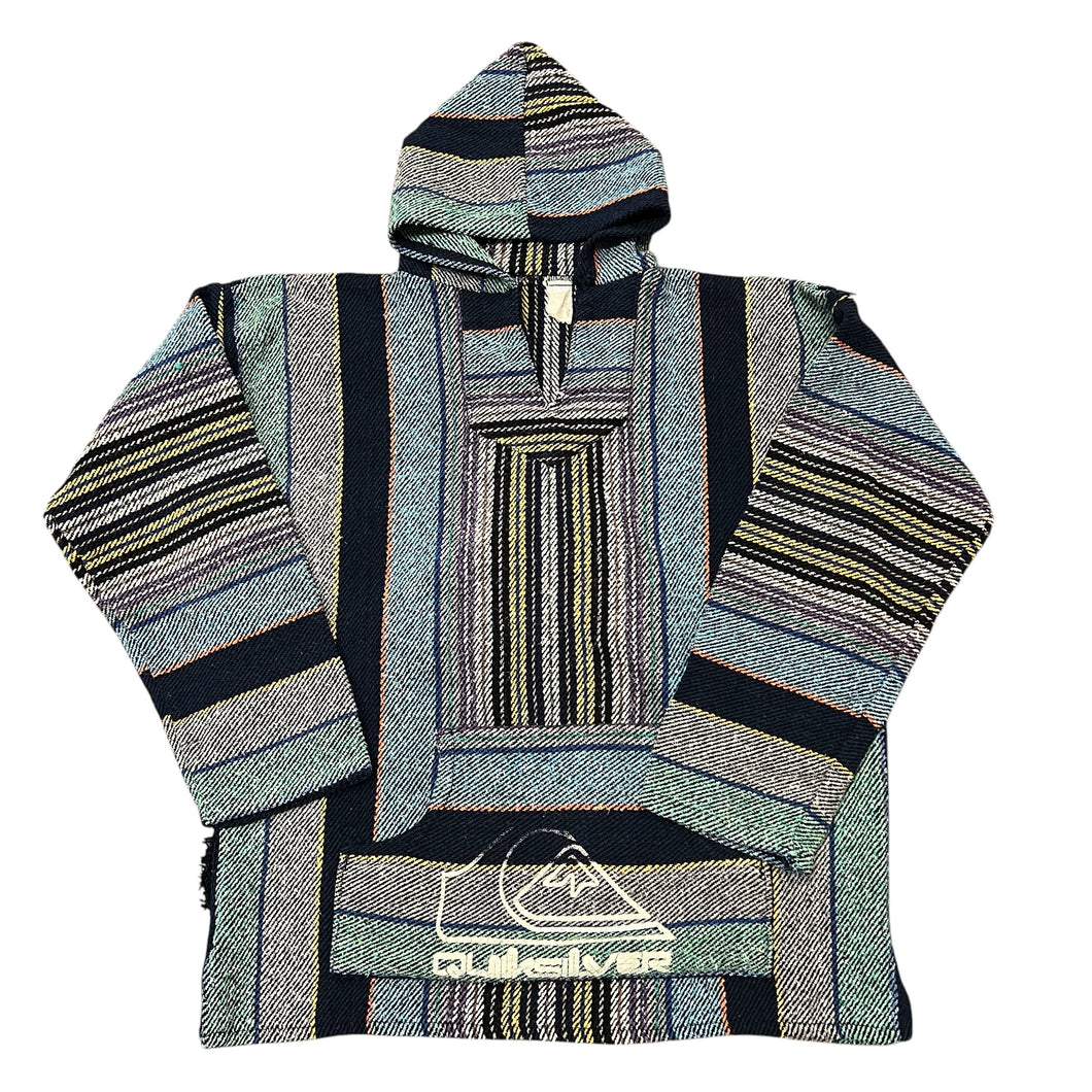 90's Quiksilver Drug Rug Hoodie