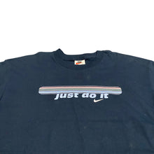 Load image into Gallery viewer, 90&#39;s Just Do It Nike Stripped T-shirt
