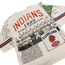 Load image into Gallery viewer, 90&#39;s Long Gone Cooperstown Collection Cleveland Indians AOP Shirt
