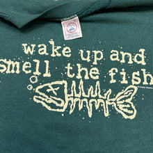 Load image into Gallery viewer, 90’s Wake Up Smell The Fish Crewneck
