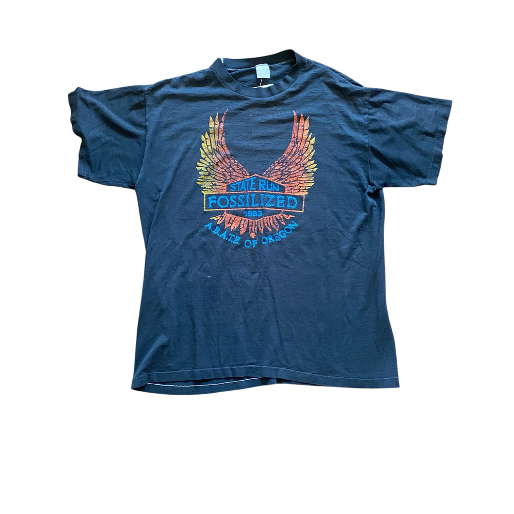 1983 State Run Fossilized T-shirt