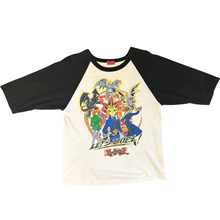 Load image into Gallery viewer, 1996 Yu-Gi-Oh! Let’s Duel Raglan shirt
