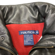 Load image into Gallery viewer, Vintage Nautica Leather Coat
