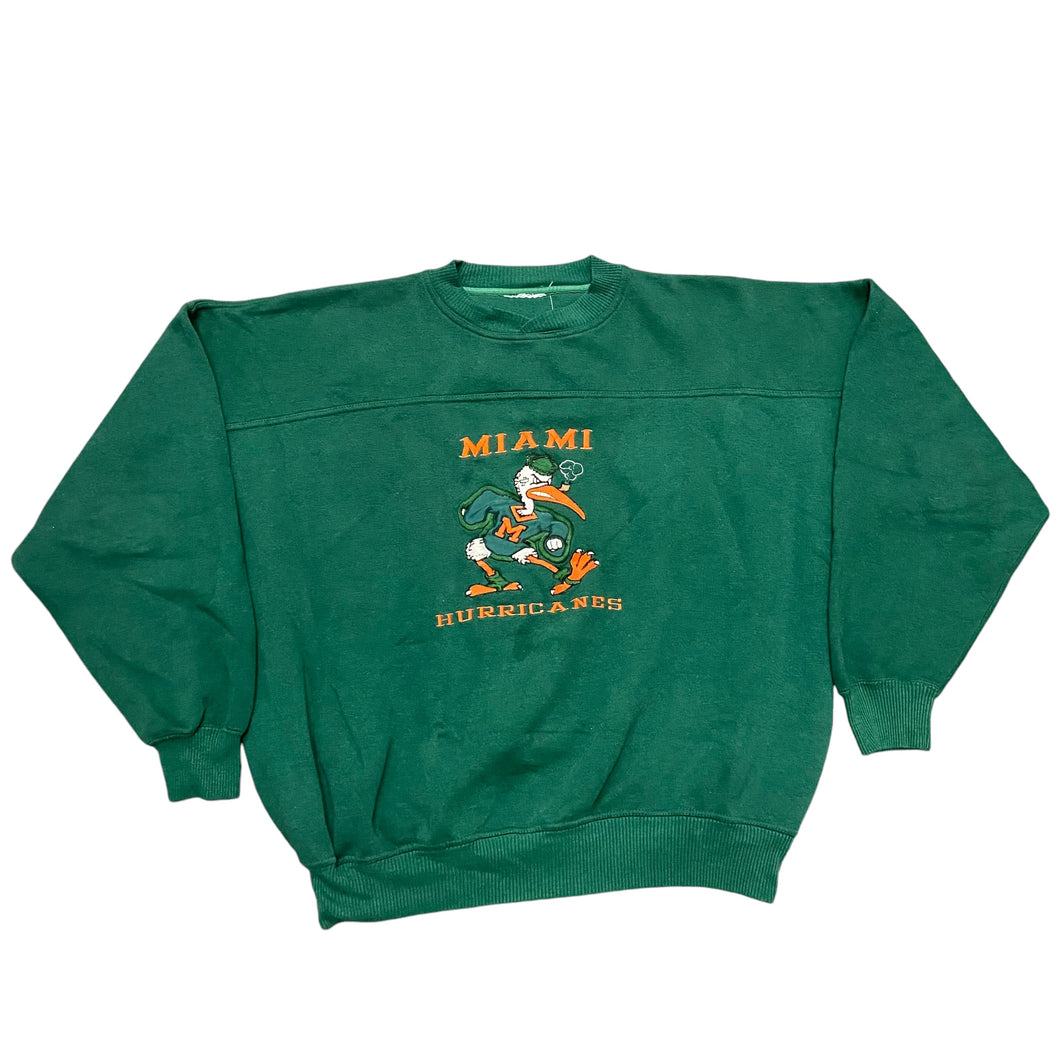 90's Miami Hurricanes Crewneck