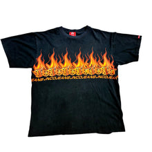 Load image into Gallery viewer, Vintage JNCO Jeans Flaming Dice T-shirt
