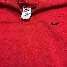 Load image into Gallery viewer, 90’s Nike Black Swoosh Red Crewneck
