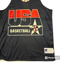 Load image into Gallery viewer, 90&#39;s Champion USA Basketball Jersey
