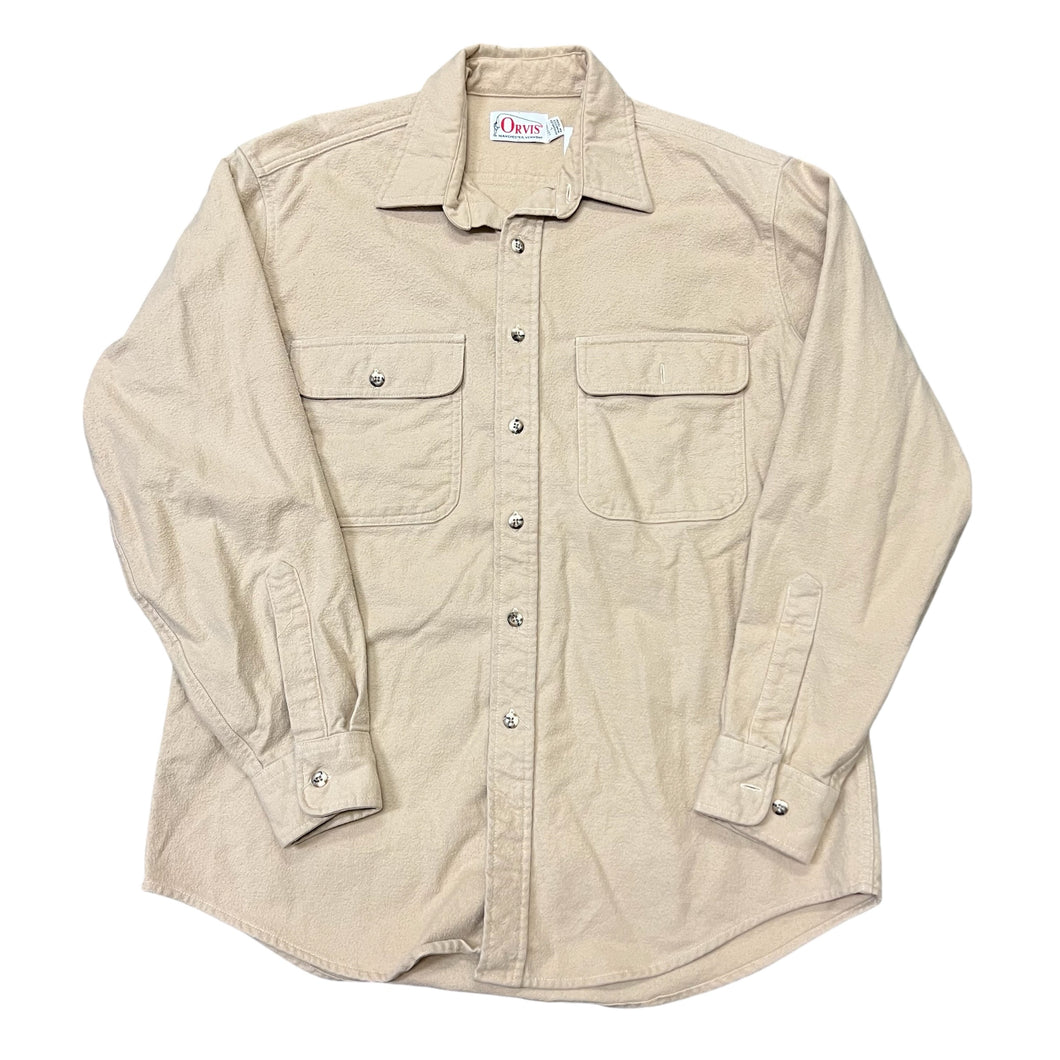 80’s Orvis Beige Button Up Shirt