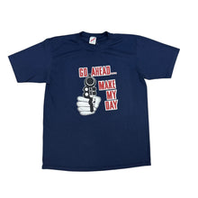 Load image into Gallery viewer, 80’s Make My Day Gun T-shirt
