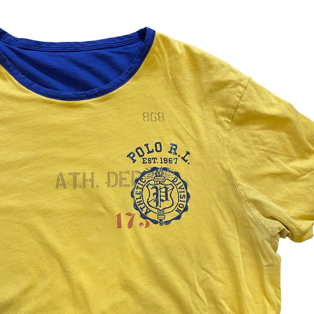 Y2K Polo RL Reversible Bull Dog Champs T-shirt
