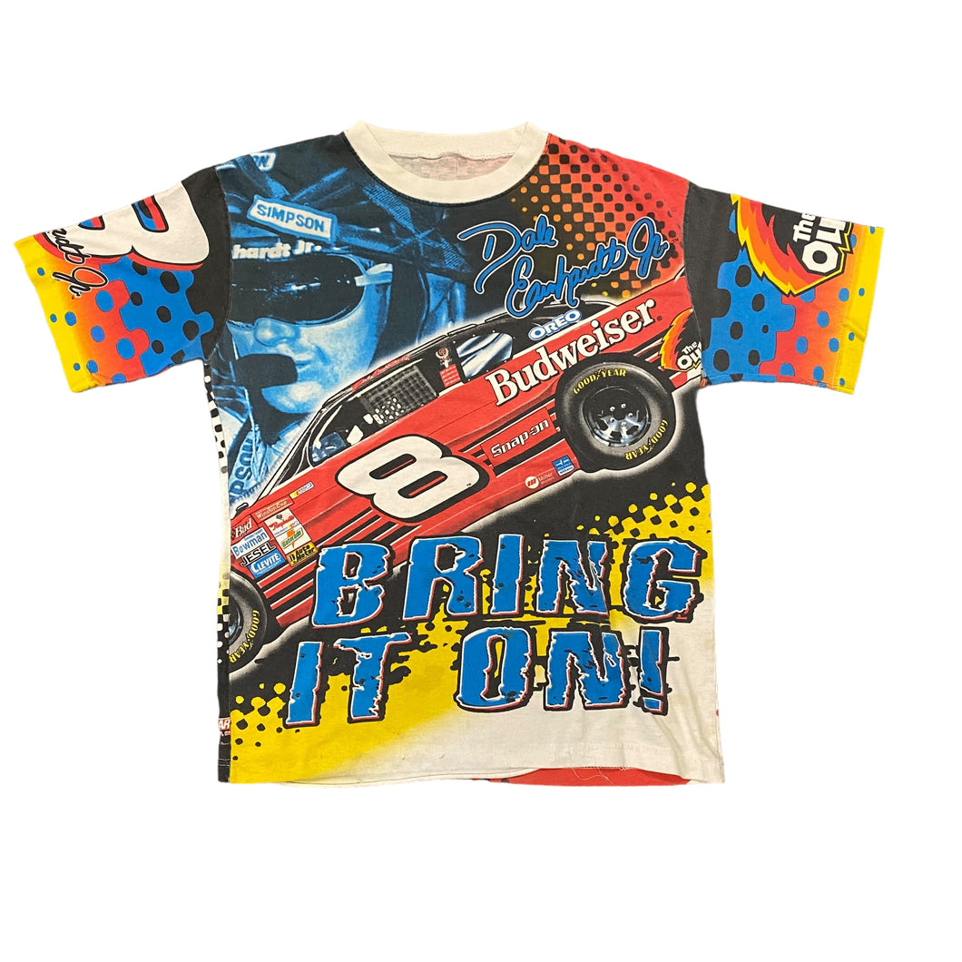 2000's NASCAR Dale Earnhardt Jr. Bring It On AOP T-shirt