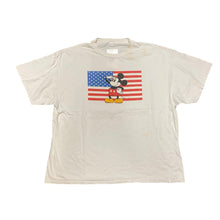 Load image into Gallery viewer, Vintage Mickey American Flag T-Shirt
