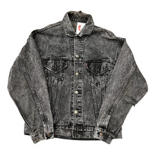 Load image into Gallery viewer, 90&#39;s Black Denim Levi&#39;s Jacket
