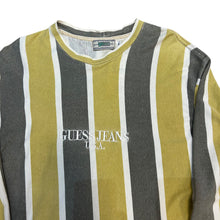 Load image into Gallery viewer, 90’s USA Made Striped Guess Long Sleeve
