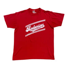 Load image into Gallery viewer, 70-80’s Budweiser Promo Red T-shirt
