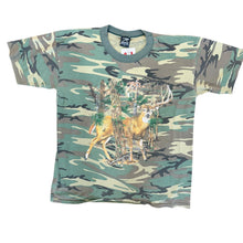 Load image into Gallery viewer, 90’s Camo Wildlife Nature T-Shirt
