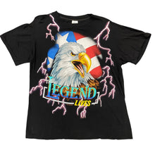 Load image into Gallery viewer, 90&#39;s American Thunder &quot; The Legend Lives&quot; T-shirt
