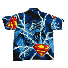 Load image into Gallery viewer, 2001 Superman AOP button up
