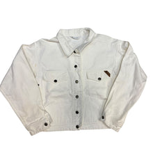 Load image into Gallery viewer, 90’s Columbia White Denim Jacket
