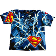 Load image into Gallery viewer, 2001 Superman AOP button up
