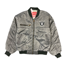 Load image into Gallery viewer, 90’s Raiders NFL Bomber Jacket
