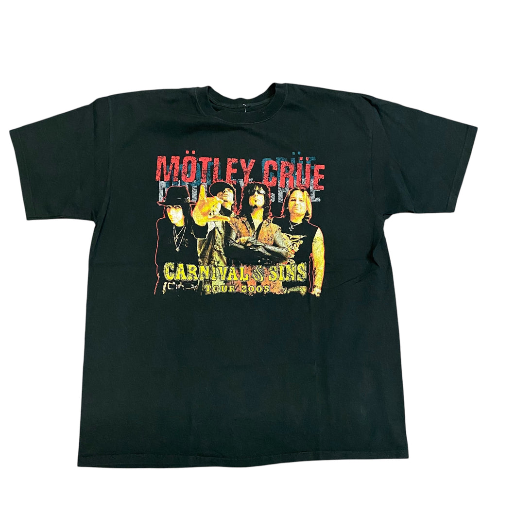 2005 Motley Crue Carnival Of Sins T-shirt