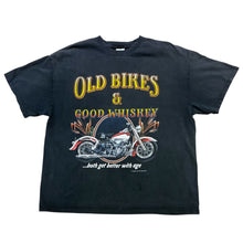 Load image into Gallery viewer, Y2K Old Bikes &amp; Whiskey T-Shirt
