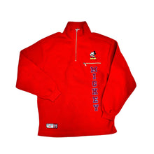 Load image into Gallery viewer, 2000’s Disney Mickey Qtr Zip Fleece
