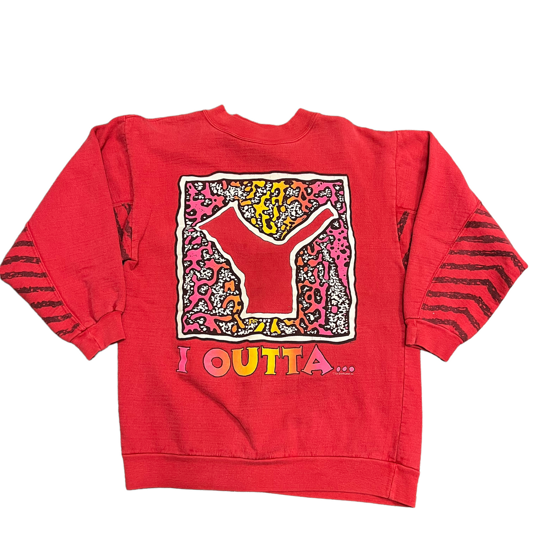 90s Sun International “I Outta’ Crewneck